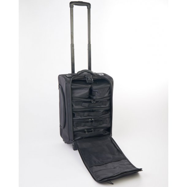 Makeup kuffert / Trolley m. hjul. Inkl. 6 stk. organizers.