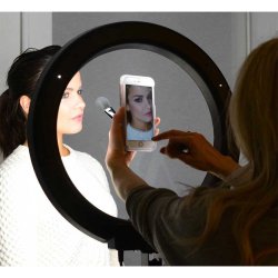 Ring light - Video / photo / beauty light - inkl. stativ